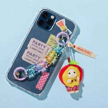 【limit 1】SylvanianFamilies｜Calico Critters Baby Sheep Apple Keychain