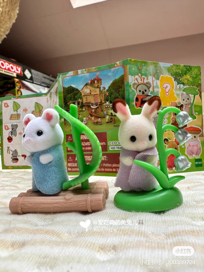【new】SylvanianFamilies森贝儿家族｜baby forest森友会站宝摆件盲袋/盲盒/全8种5751｜1枚入