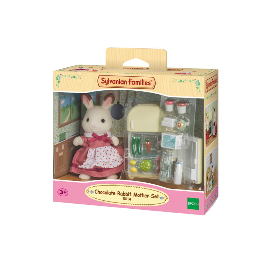 SylvanianFamilies|Chocolate Rabbit Mother Set-5014