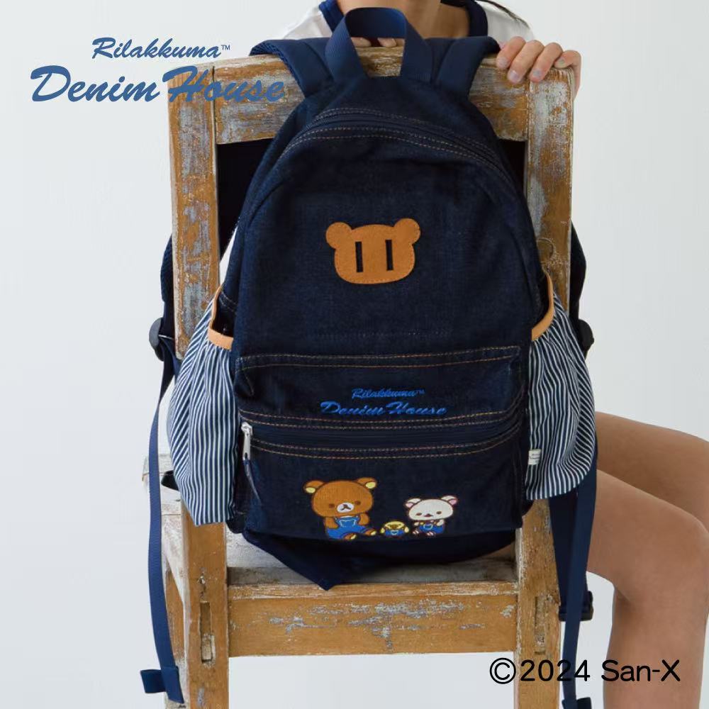 Rilakkuma|Kurashiki Denim House backpack