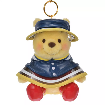 Disney｜Raindrop &amp; Raincoat Mascot Holder /Plush Keychain｜14.5×12.5×10cm approx.