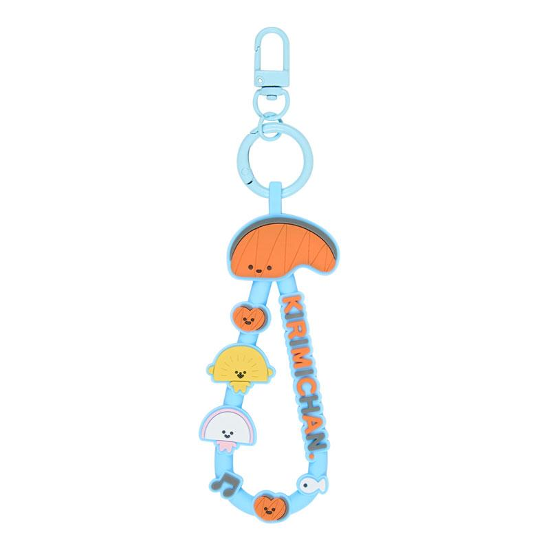 Sanrio｜Character Grand Prix 1st Edition Rubber Cord Keychain/Keyring｜ W4.5 x D1 x H11cm approx.