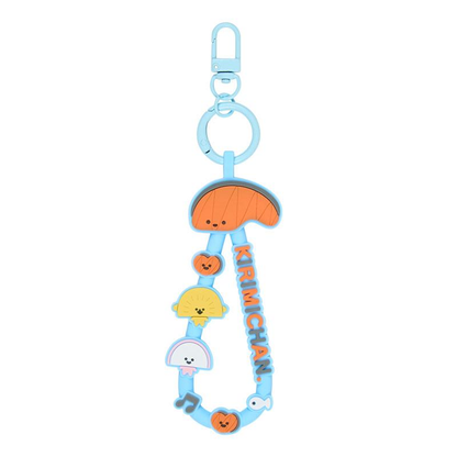 Sanrio｜Character Grand Prix 1st Edition Rubber Cord Keychain/Keyring｜ W4.5 x D1 x H11cm approx.
