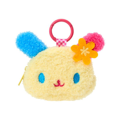 Sanrio｜Face-Shaped Mini Pouch with Carabiner｜W9.5×D3×H7cm approx.
