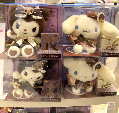 Sanrio三丽鸥｜Plush Doll Hello Kitty Sanrio x GODIVA 2025歌帝梵联名巧克力+毛绒玩偶公仔礼物套装/礼盒
