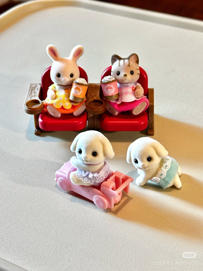 SylvanianFamilies｜Flora Rabbit Twins-5737