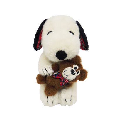Snoopy史努比｜展会限定抱泰迪熊玩偶/公仔S~M