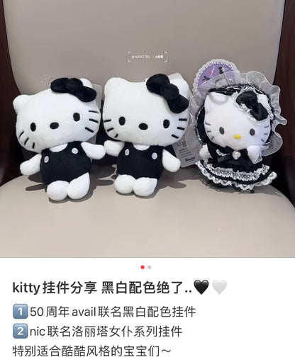 Hello kitty｜Lolita Fashion Mascot Holder /Plush Keychain｜H120 x W85 x D65mm approx.