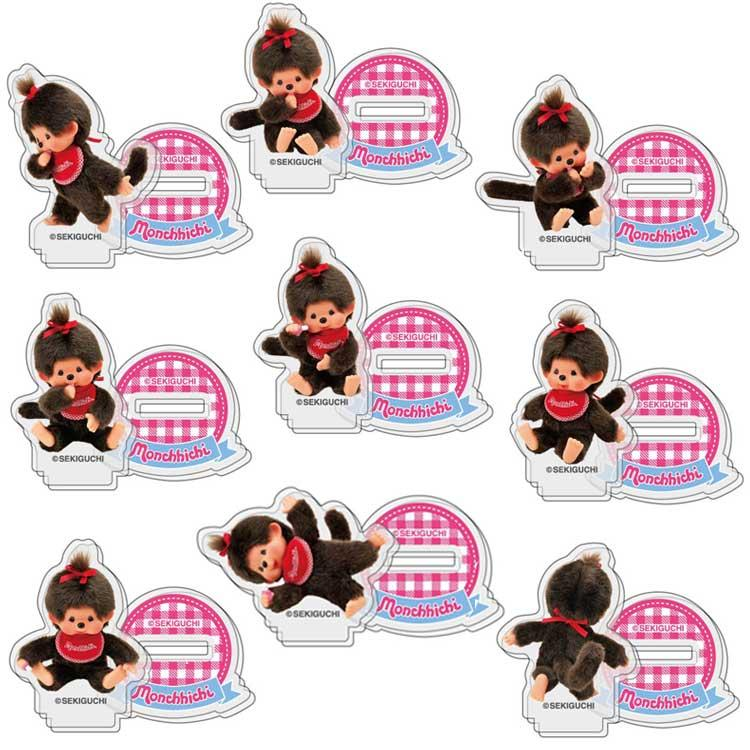 Monchhichi｜Acrylic Stand Collection mystery bag/blind box/All 40 types｜1pc
