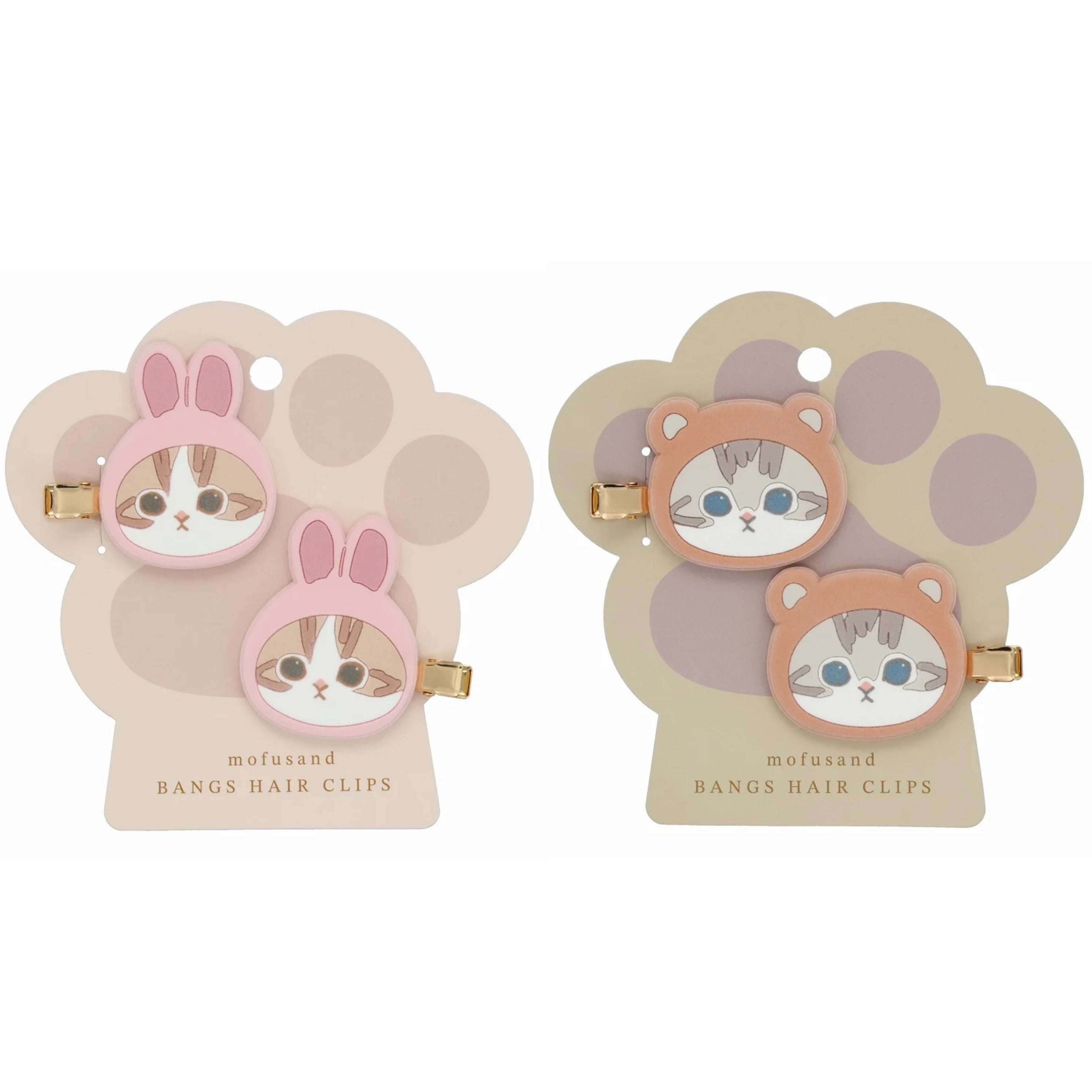 Mofusand｜Bangs Clip - Cat｜H115×W115mm approx.
