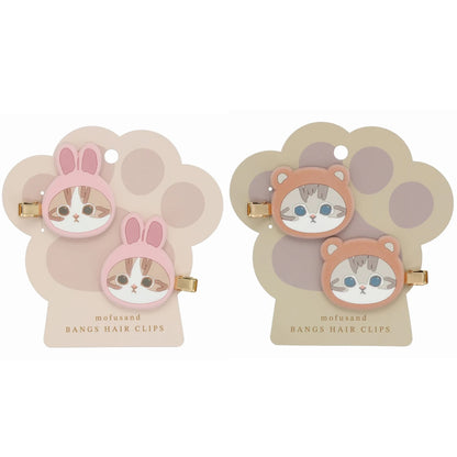 Mofusand｜Bangs Clip - Cat｜H115×W115mm approx.