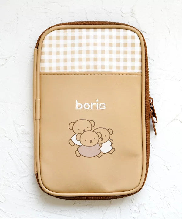 Miffy｜Card Pocket Multi Accessory Case｜21.6 x 14.4 x 3.1 cm approx.