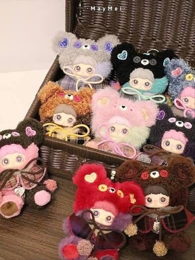 MayMei Tiny Bear Cookie Series Vinyl Plush Doll Blind Box
