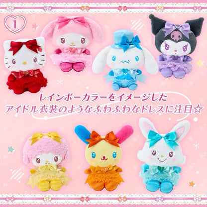 Sanrio｜Idol Colorful Dress Plush Dolls/Plush Toy｜25×10×20cm approx.