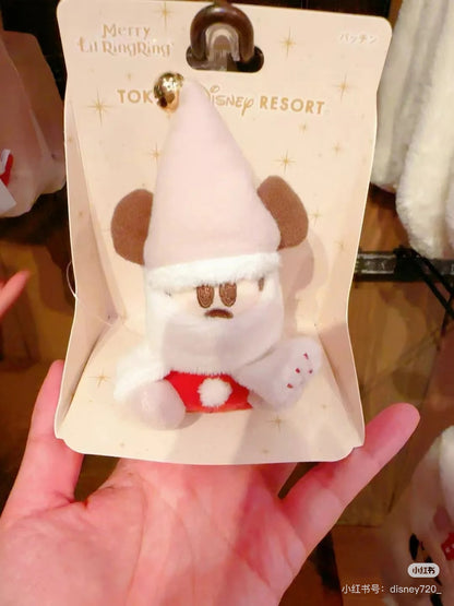 Disney迪士尼 ｜Merry Lil RingRing Mickey东迪2024圣诞精灵妖精米奇系列毛绒玩偶发夹/肩夹