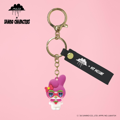Sanrio｜Mulga Mascot Keychain｜30×45×25mm approx.