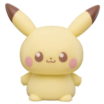 Pikachu皮卡丘｜Takara Tomy Pokemon-Pokepeace Puni Kyun Light 宝可梦软软捏捏多段变光皮卡丘小夜灯｜约15 x 15 x 10cm
