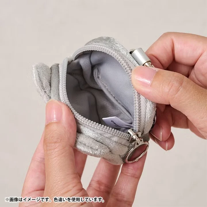 Pickles the Frog｜Carabiner Pouch Monotone｜H7×W8×D3cm approx.