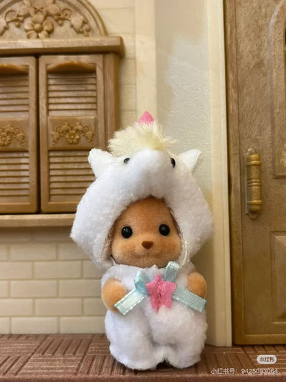 【limit 1】SylvanianFamilies｜Baby Pair Set Unicorn Calico Critters