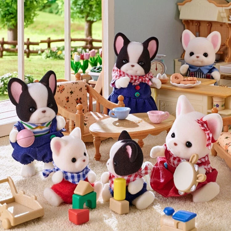【limit 1】SylvanianFamilies｜French Bulldog Family Set