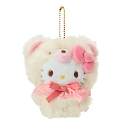 Sanrio｜Fluffy Doll Mascot Holder /Plush Keychain｜12×8×13cm approx.