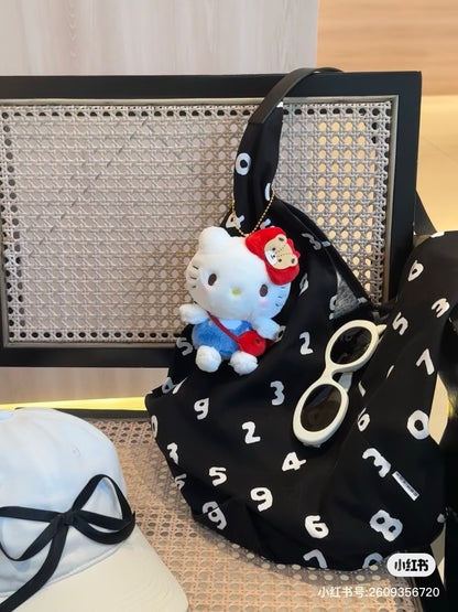Hello kitty｜Friend Coordination Mascot Holder /Plush Keychain｜9.5×6.5×13cm approx.