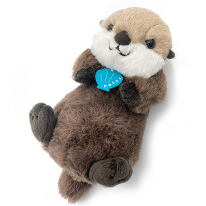 potte｜Animal motif stuffed sea otter Plush Dolls/PlushToy｜W9 x H9 x D16cm approx.