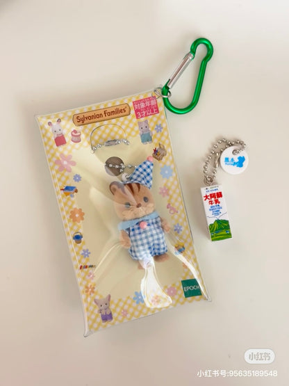 【limit 1】SylvanianFamilies｜Walnut Squirrel Key Chain Nightware Eopch Calico Critters