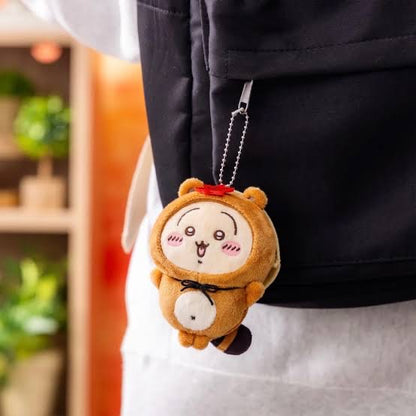 chiikawa｜ Tanuki Damon plush keychain