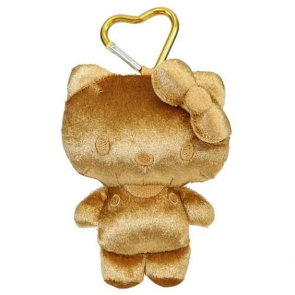 Sanrio｜MANUFATTO Metallic Pouch Mascot Holder /Plush Keychain｜H135mm approx.