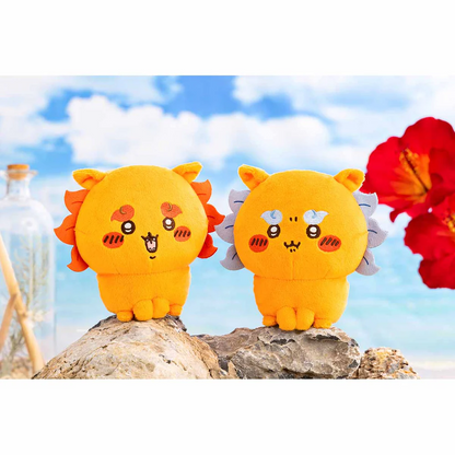 Chiikawa 吉伊卡哇｜风狮祭狮萨/拉面狮萨公仔/玩偶｜约H140 x W150 x D70mm