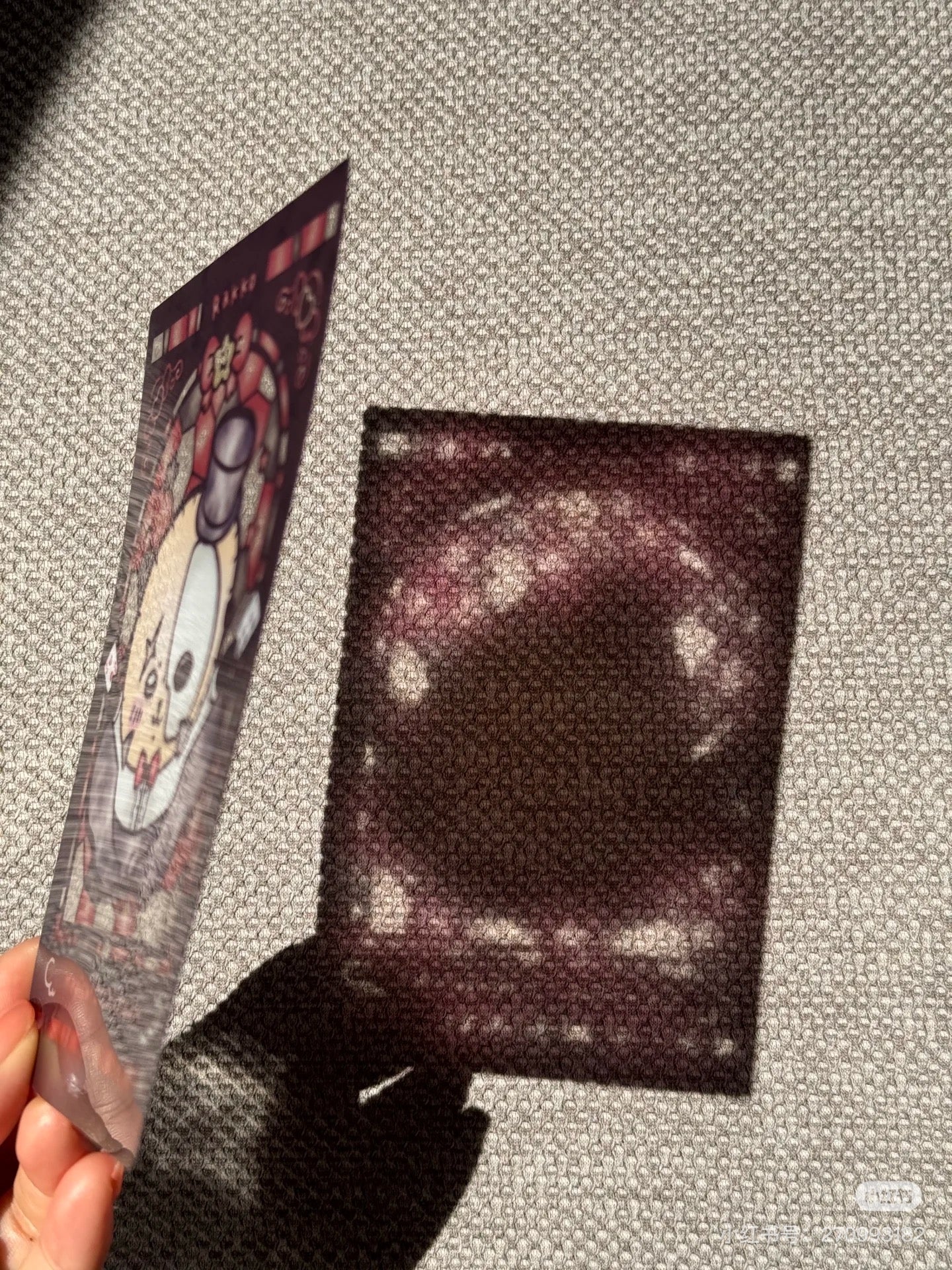 Chiikawa 吉伊卡哇｜Magical Chikawa Stained Glass Style Clear Card魔法少女系列彩色玻璃窗亚克力可爱角色透光卡片｜约H148×W100mm