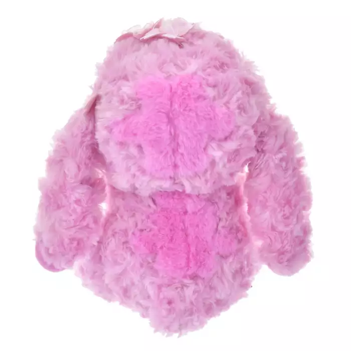 Disney迪士尼｜ Cherry Blossom Sakura 2025Collection  PlushToy 东迪2025年限定樱花粉坐姿可爱角色毛绒玩偶/公仔/超好摸玫瑰卷毛｜ 约25.5×23×20cm