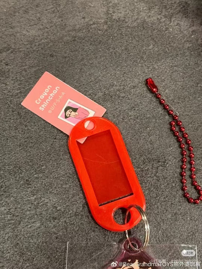 Crayon shin-chan｜Acrylic Name Tag Keychain/Keyring｜28×106×3mm approx.