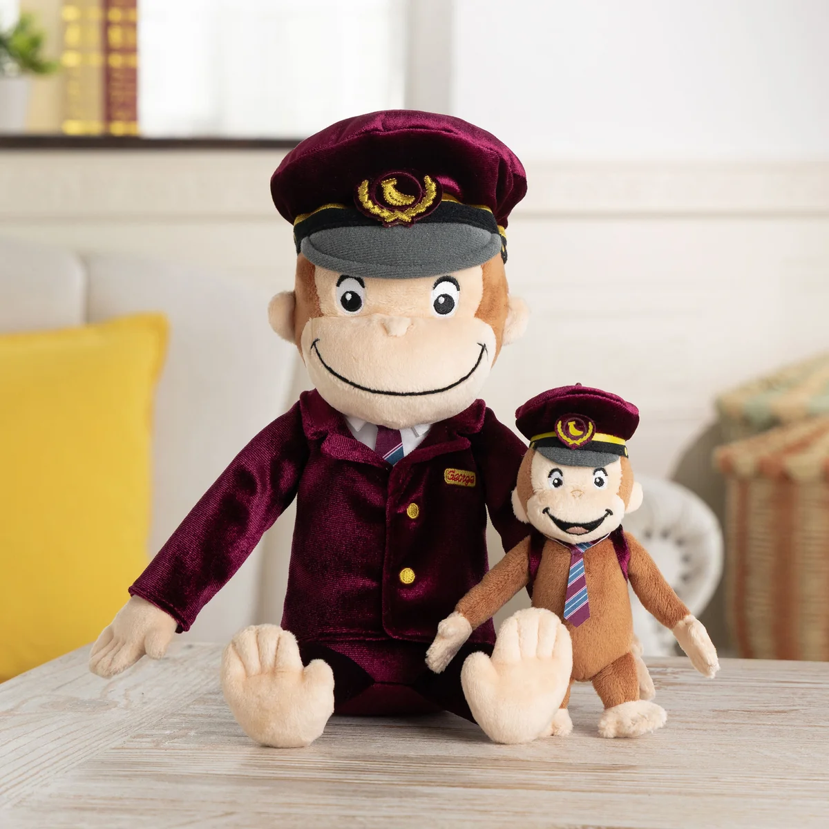 Curious George｜Hankyu Railway Plush Dolls/Plush Toy｜H30cm approx.