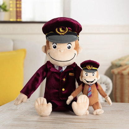 Curious George｜Hankyu Railway Plush Dolls/Plush Toy｜H30cm approx.