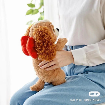 Disney迪士尼｜东迪Soft Plush Doll Lady超柔软淑女大小姐狗狗公仔/玩偶｜约H12×W14×D32cm