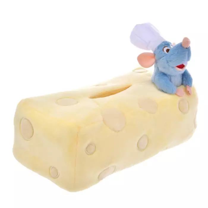 Disney迪士尼｜Tissue Box Cover 东迪可爱角色毛绒玩偶纸巾盒｜约H17.5 x W26 x D14 (cm)