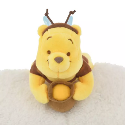Disney｜2024 HONEY DAY Winnie the Pooh Cushion蜜蜂维尼花花抱枕/坐垫｜約縦37×横36×厚み16(cm)