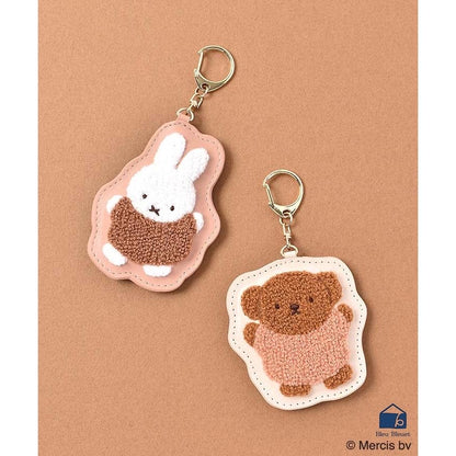 Miffy｜Runrun Sagara Series Keychain｜W70×H90mm approx.