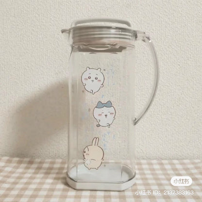 chiikawa｜特殊防污渍粘附加工大容量冷水壶/水果榨汁存储容器｜1.2L