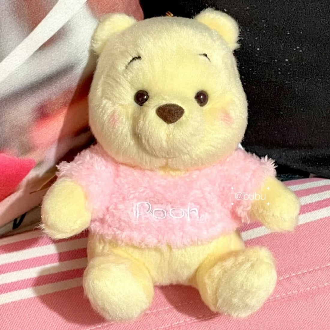Disney｜东京新宿限定金标维尼/腮红噗噗挂件/微醺胖噗/圆溜溜眼睛/圆圆胖脸蛋