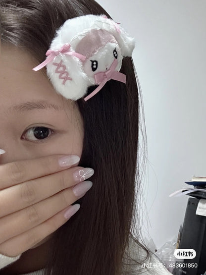 Sanrio｜第三代暗黑地雷限定毛绒发夹