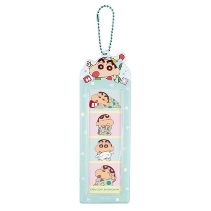 Crayon shin-chan｜4-Cut Photo Strip Holder Keychain｜H200 x W67 x D2mm approx.