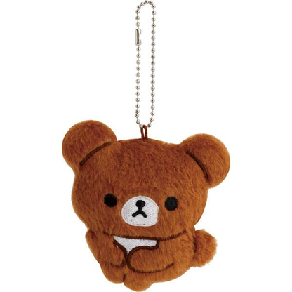 SANX｜Rilakkuma and Awawa Neko Hanging Mascot Holder /Plush Keychain｜90 x 85 x 25 mm approx.