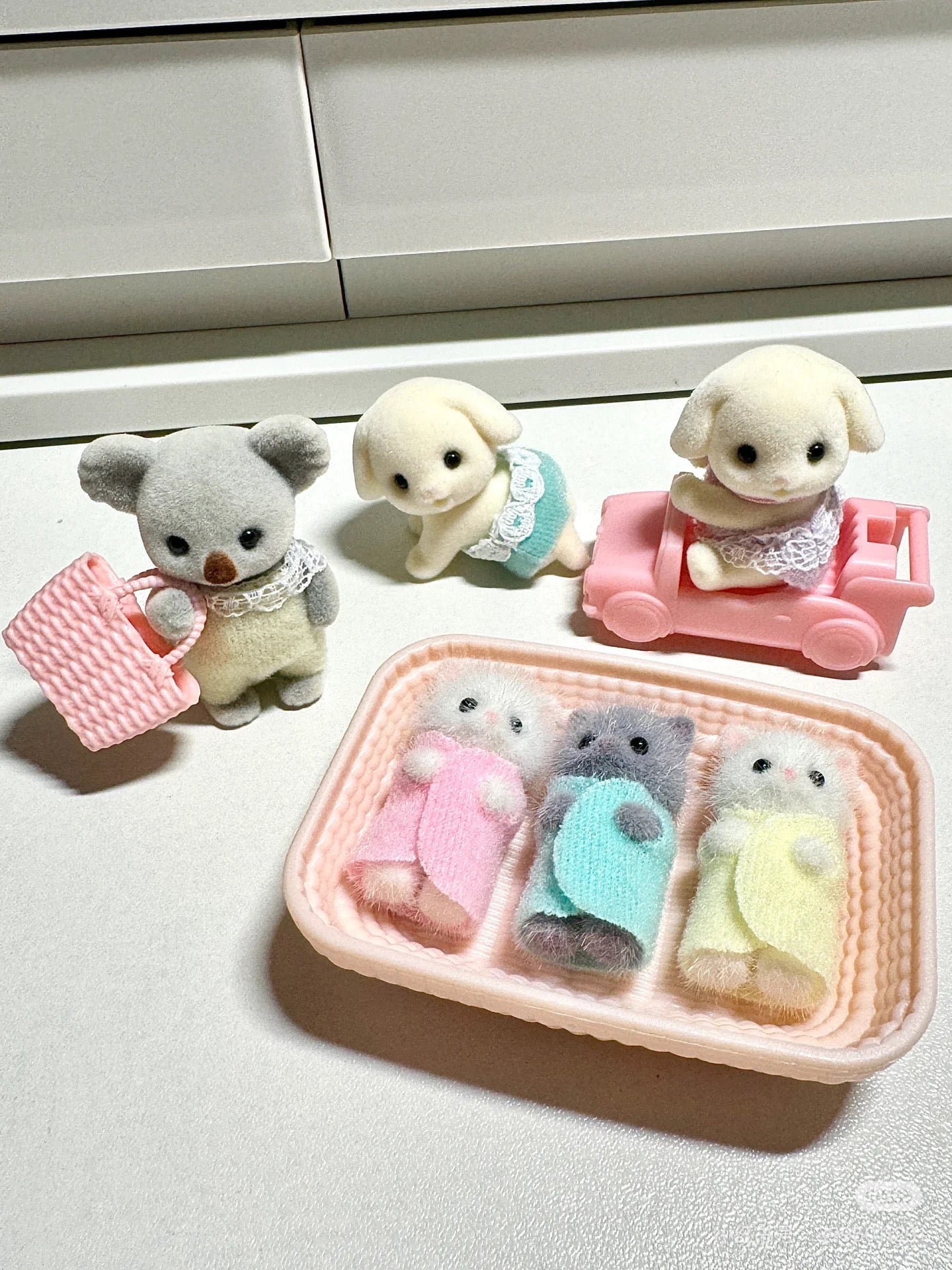 SylvanianFamilies｜Flora Rabbit Twins-5737