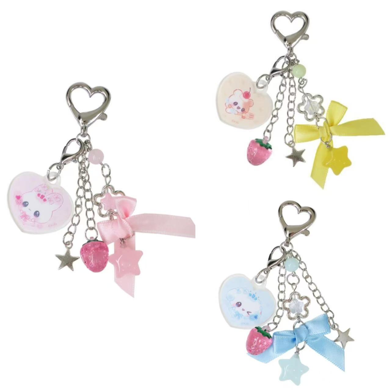 Magical Berry Berry｜Kamio Gem Keychain Vol. 3｜50×90×15mm approx.