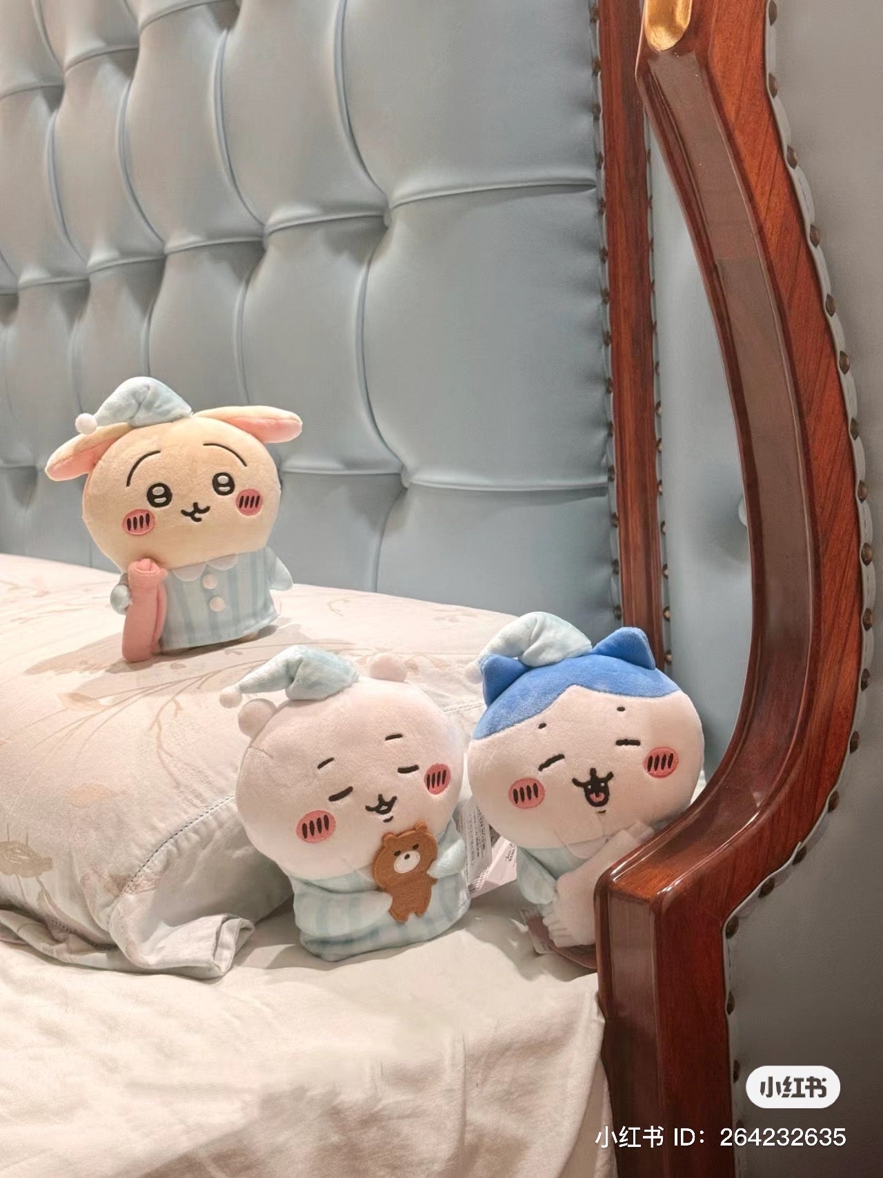 Chiikawa 吉伊卡哇｜新睡衣系列玩偶/公仔｜约H160×W130×D85mm