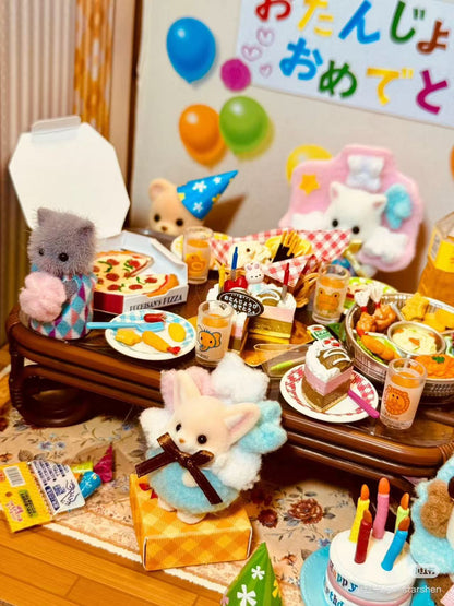【limit 1】SylvanianFamilies｜Little Baby Popcorns Rabbit Mouse Fox