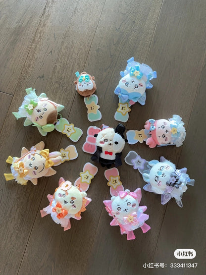 【限购1】Chiikawa 吉伊卡哇｜Mascot Holder -Super Magical Chiikawa Power Up二代超魔法少女/小魔仙限定毛绒玩偶挂件/包挂｜約H180×W145×D70mm